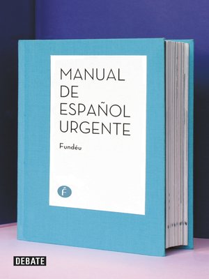 cover image of Manual de español urgente